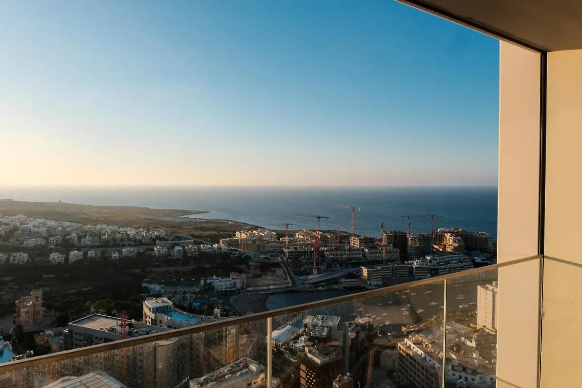 Top Floor Apartment With Roof Pool In St Julians Saint Julian's